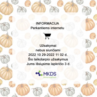 INFORMACIJA perkantiems internetu